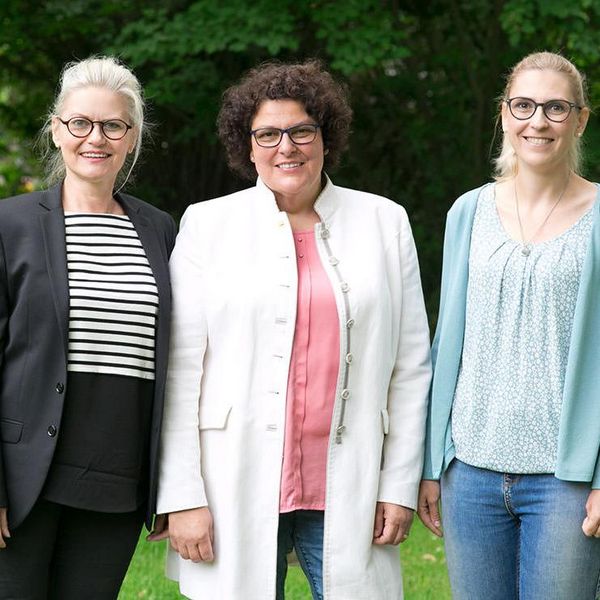 Das Team des Paritätischen Kreis Unna: Stephanie Oboda, Dorothée Schackmann, Nicole Klönne.